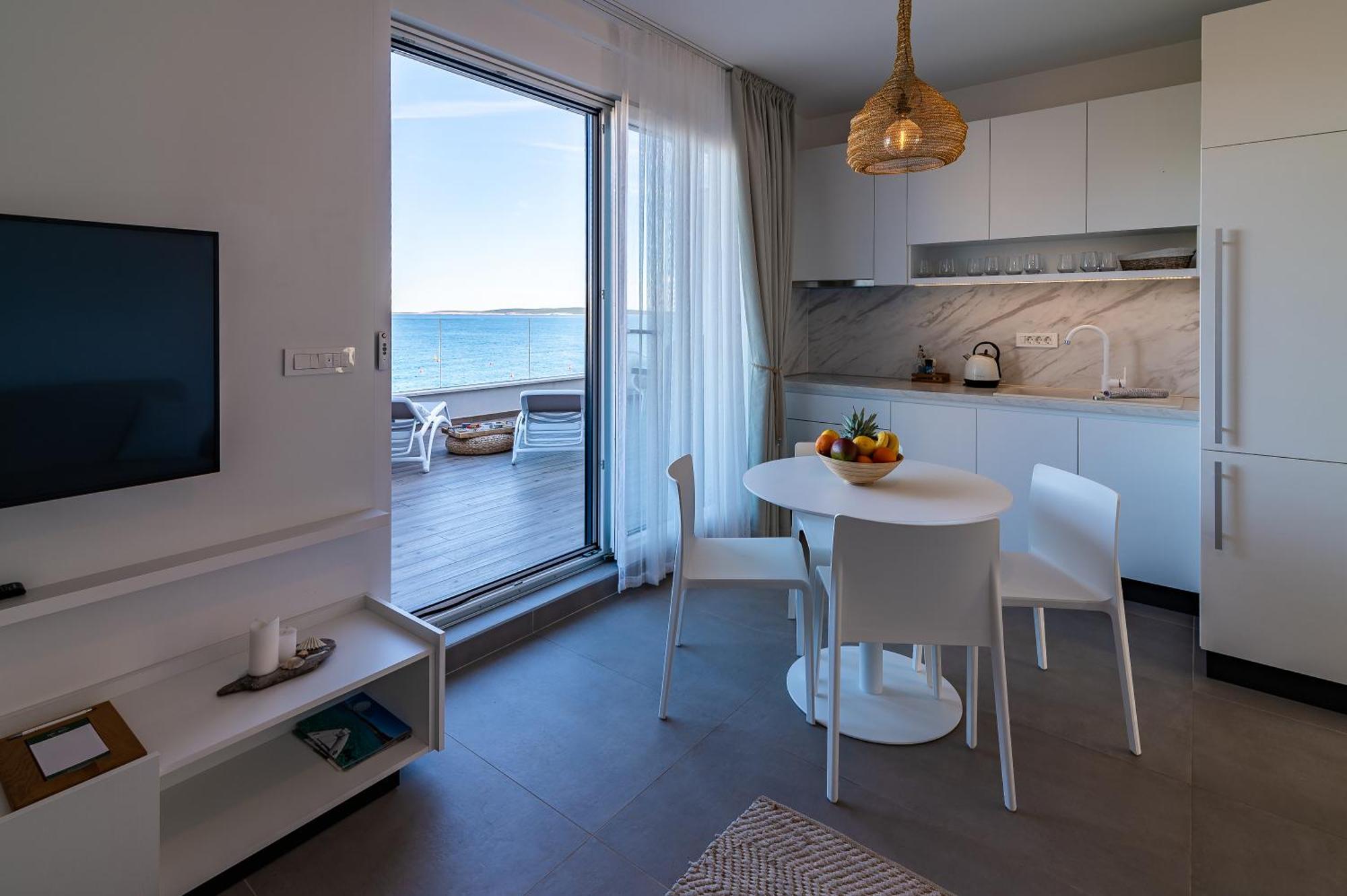 Villa Natura Luxury Apartments ماندري الغرفة الصورة